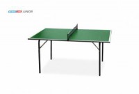 Мини теннисный стол Junior green для самых маленьких любителей настольного тенниса 6012-1 s-dostavka - магазин СпортДоставка. Спортивные товары интернет магазин в Реже 