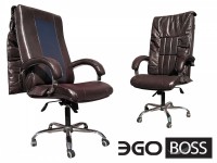 Офисное массажное кресло EGO BOSS EG1001 BORDO в комплектации ELITE и PREMIUM - магазин СпортДоставка. Спортивные товары интернет магазин в Реже 
