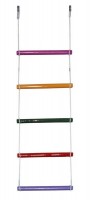 Детская веревочная лестница для ДСК 5 перекладин цвет радуга ЛВ5-3А - магазин СпортДоставка. Спортивные товары интернет магазин в Реже 