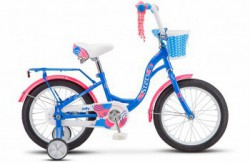Детский велосипед Stels Jolly 16" V010 синий розовый - магазин СпортДоставка. Спортивные товары интернет магазин в Реже 